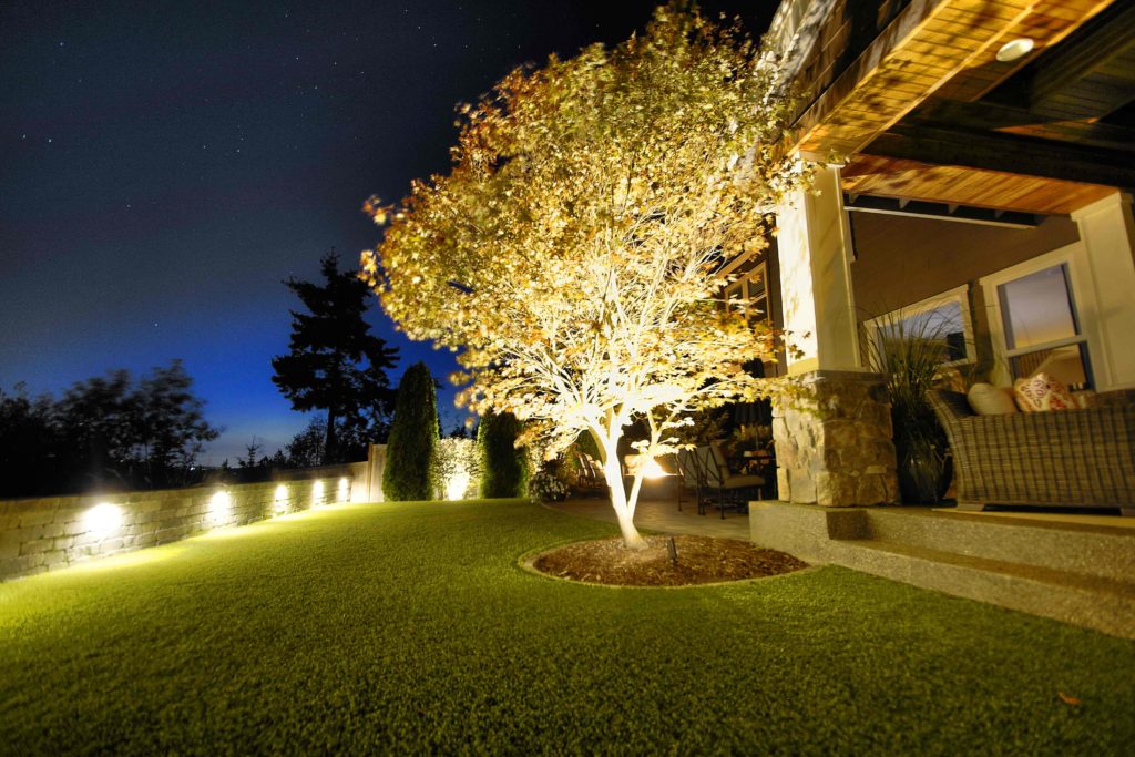 Outdoor Living Spaces Lighting - Backyard - Seattle Outdoor Living Spaces