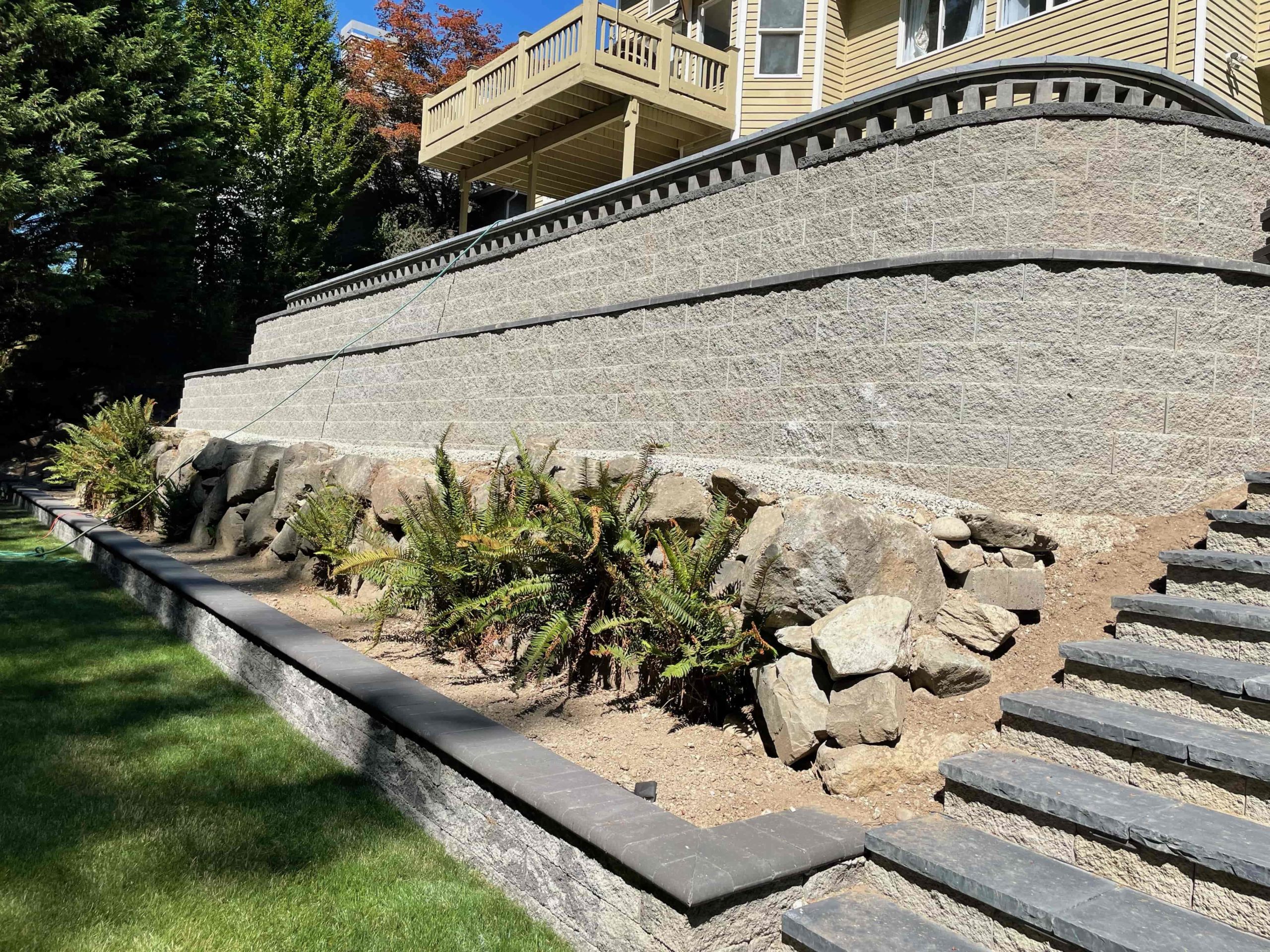 Cape Saint Claire Retaining Wall and Garden Wall Near Me