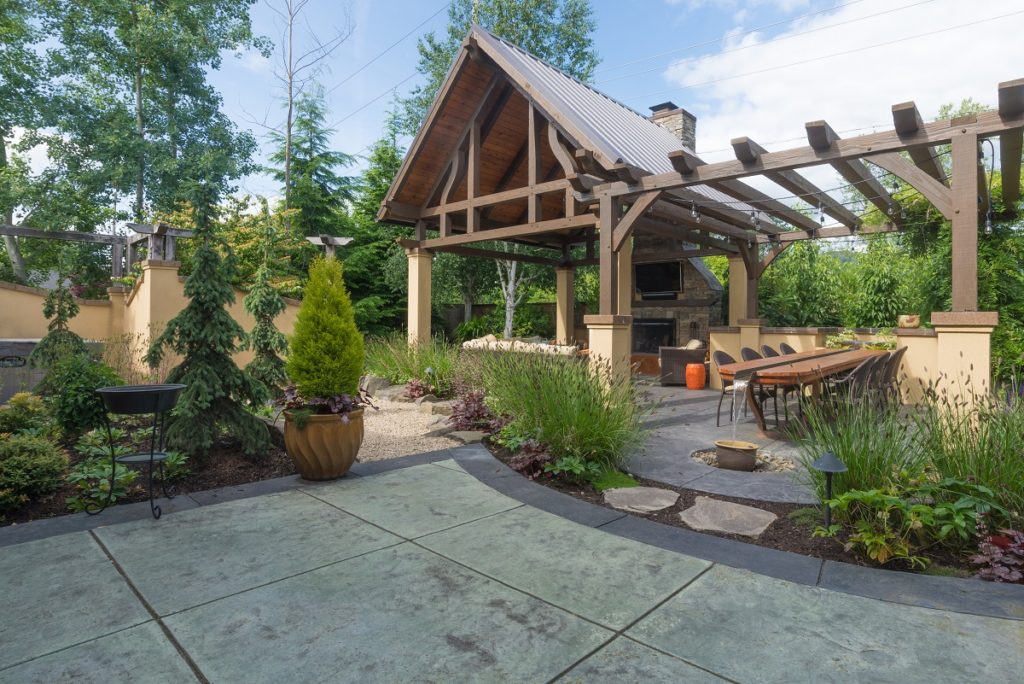 Outdoor Rooms - Pergolas - Covered Patio - Fireplaces - Outdoor Kitchens - Seattle Outdoor Spaces
